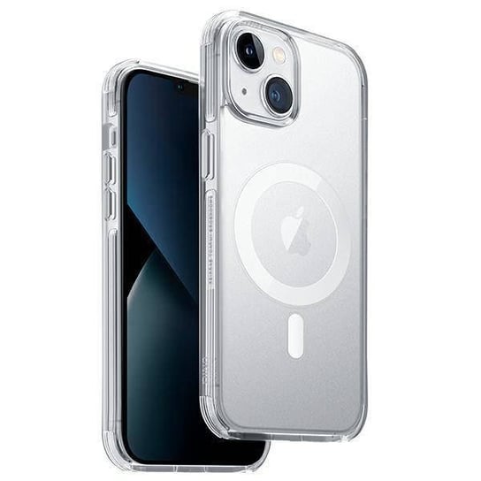 UNIQ etui Combat iPhone 14 6,1" Magclick Charging przeźroczysty/dove satin clear UNIQ