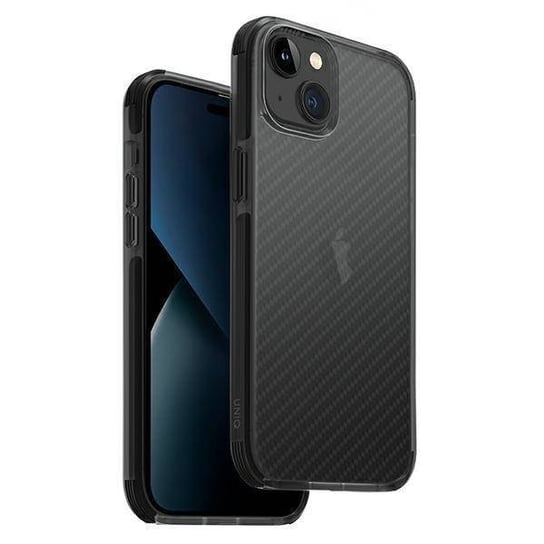 UNIQ etui Combat iPhone 14 Plus 6,7" czarny/carbon black UNIQ