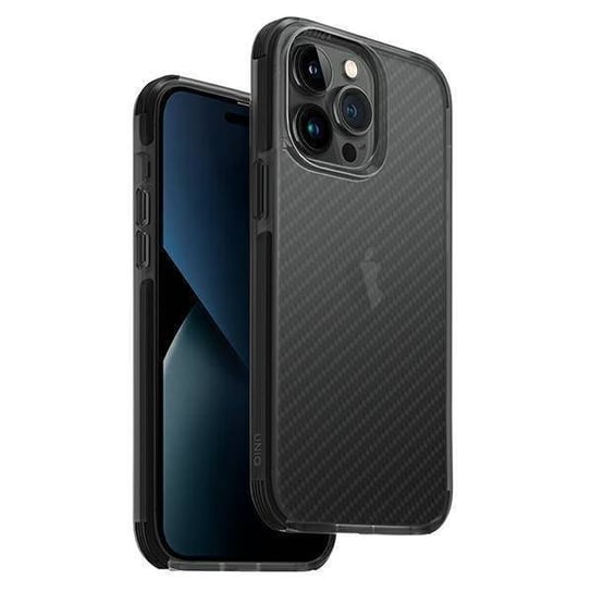 UNIQ etui Combat iPhone 14 Pro 6,1" czarny/carbon black UNIQ