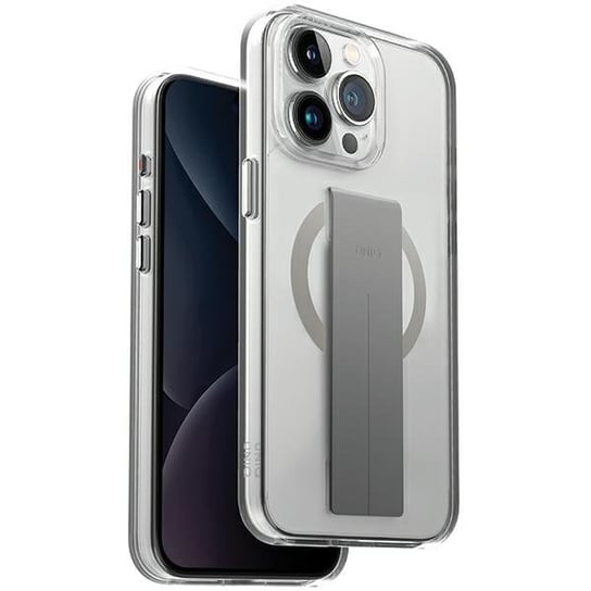 Uniq Etui Heldro Mag Obudowa Magsafe Do Iphone 15 Pro Max 6.7" Magclick Charging Przeźroczysty/Lucent Clear UNIQ