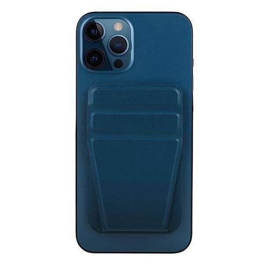 Uniq Lyft Magnetyczny Stojak Na Telefon Snap-On Stand And Card Holder Niebieski/Blue UNIQ