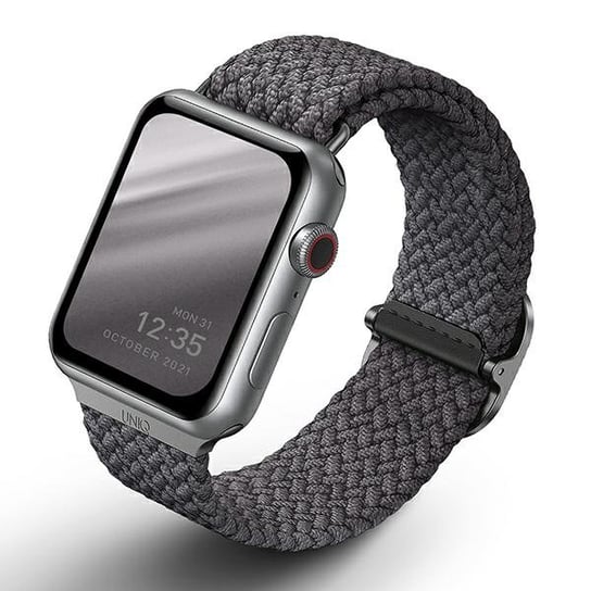 UNIQ pasek Aspen Apple Watch 40/38mm Braided szary/granite grey UNIQ