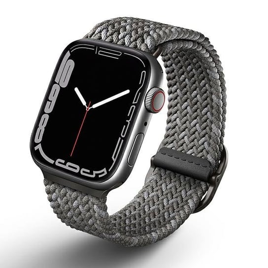 UNIQ pasek Aspen Apple Watch 44/42/45mm Braided DE szary/pebble grey UNIQ
