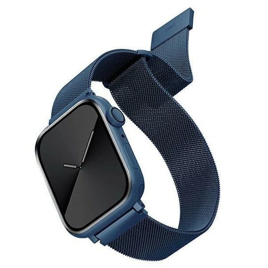 UNIQ pasek Dante Apple Watch Series 4/5/6/7/SE 38/40/41mm. Stainless Steel niebieski/cobalt blue UNIQ