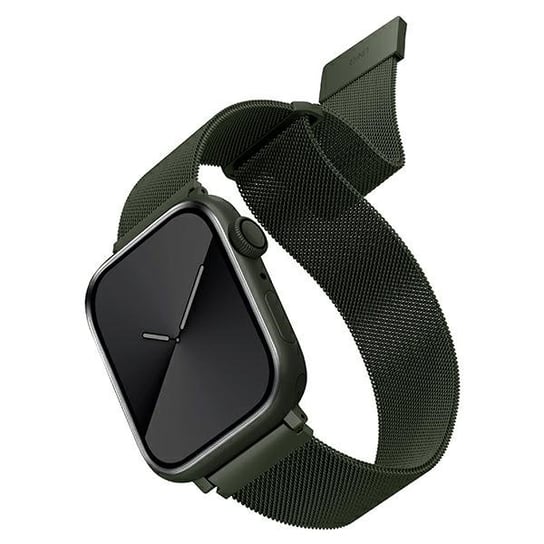 UNIQ pasek Dante Apple Watch Series 4/5/6/7/SE 38/40/41mm. Stainless Steel zielony/green UNIQ
