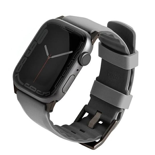 UNIQ pasek Linus Apple Watch Series 4/5/6/7/8/SE/SE2 38/40/41mm. Airosoft Silicone szary/chalk grey UNIQ