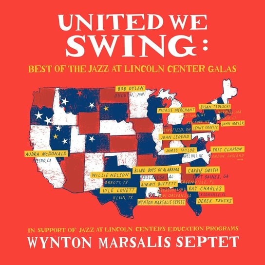 United We Swing: Best of the Jazz at Lincoln Center Galas, płyta winylowa Wynton Marsalis Septet, Various Artists