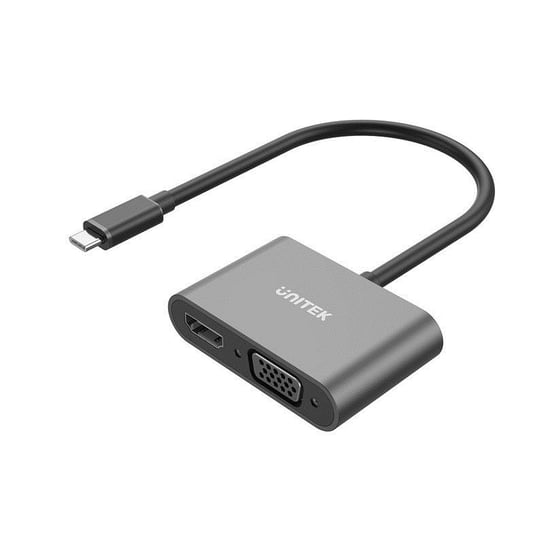 UNITEK ADAPTER USB-C - HDMI 4K, VGA FULLHD M/F Unitek