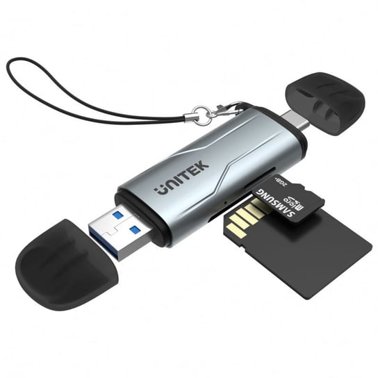 UNITEK CZYTNIK KART SD/MICROSD USB-A 5 GBPS/USB-C Unitek