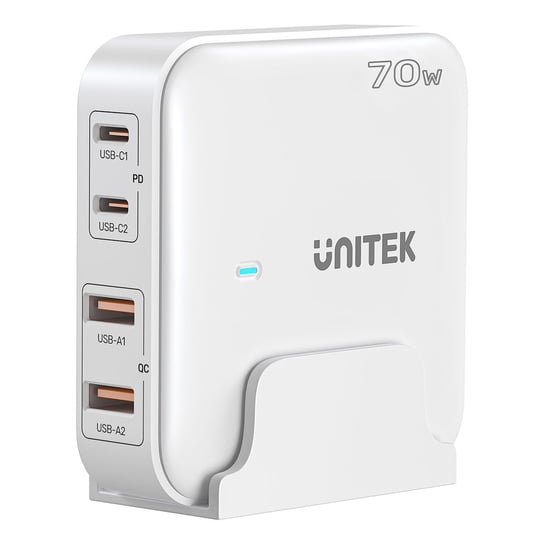 Unitek Ładowarka biurkowa GaN 70W 2xUSB-A 2xUSB-C Inna marka