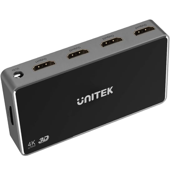 Unitek Pro Rozdzielacz Splitter Hdmi 1 In 4 Out 4K Unitek