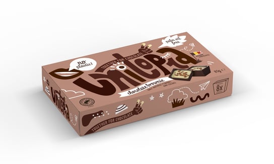 Unitopia Chocolate Brownie / CALUWÉ DEMANDE PRALINES NV Inny producent