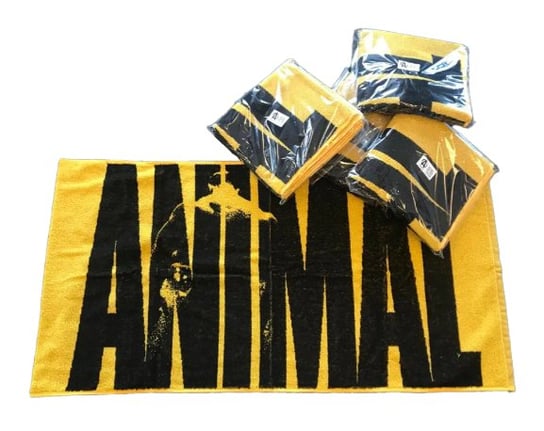 Universal Animal  Gym Towel Yellow Ręcznik 50x100cm Universal Nutrition