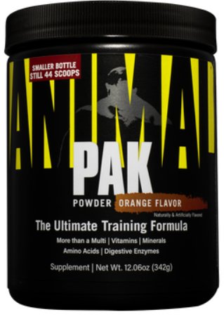 Universal Animal Pak Powder 342G Orange Universal Nutrition