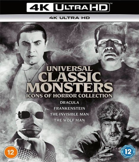 Universal Classic Monsters: Icons of Horror Collection: Dracula / Frankenstein / The Invisible Man / The Wolf Man Various Directors