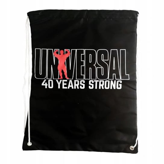 Universal Drawstring Bag Worek Treningowy Black Universal