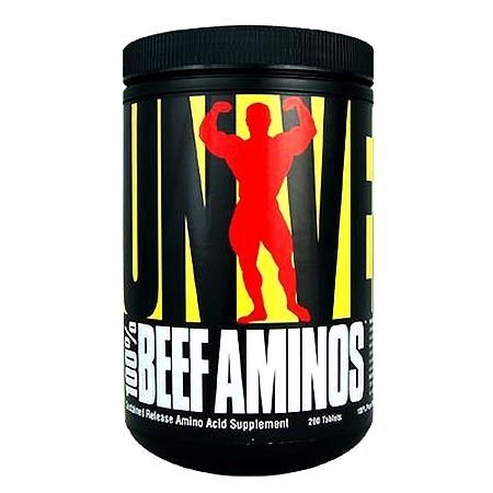 Universal, Suplement aminokwasowy, Beef Aminos, 200 tabletek Universal