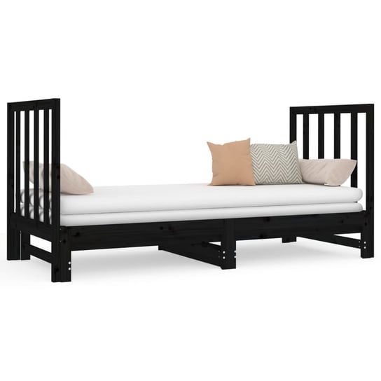 Uniwersalna drewniana leżanka - łóżko/sofa, lite d Inna marka