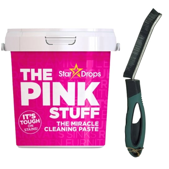 Uniwersalna pasta czyszcząca Pink Stuff + SZCZOTKA DO CZYSZCZENIA FUG Pink Stuff