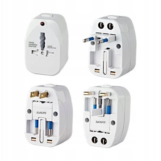 Uniwersalny Adapter Podróżny z zabezpieczeniem V-TAC VT-6129 V-TAC