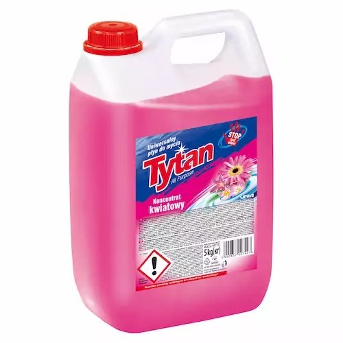 Uniwersalny płyn do mycia kwiatowy Tytan koncentrat 5kg TYTAN