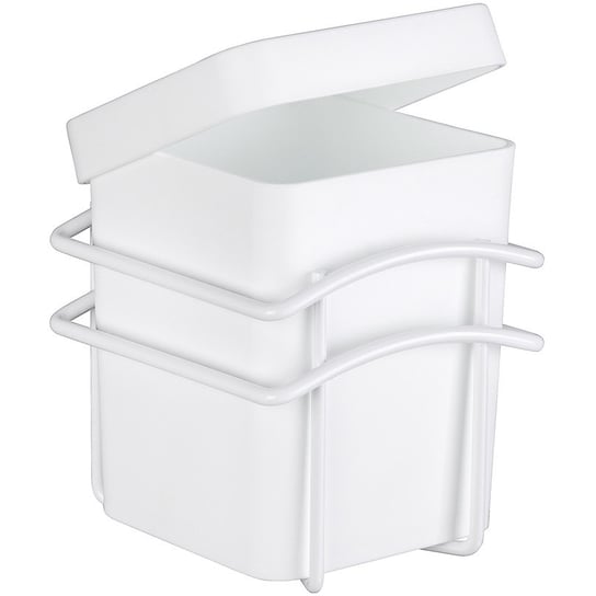 Uniwersalny pojemnik łazienkowy Classic plus WENKO, biały, 11x13x13 cm WENKO