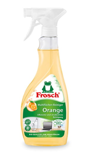 Uniwersalny spray do czyszczenia powierzchni FROSCH Eko, zapach pomarańczowy Frosch