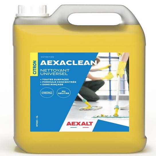 Uniwersalny środek czyszczący o zapachu cytrynowym puszka 5L - AEXALT - NT020 Inna marka