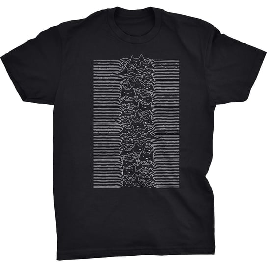 Unknown Pleasures Koszulka Koty Joy Division Cats GILDAN