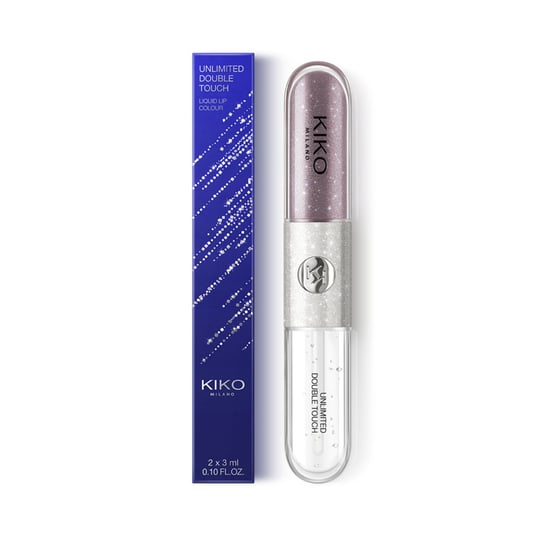 Unlimited Double Touch Limited Edition dwuetapowa płynna pomadka do ust 157 Starry Groove 6ml KIKO Milano