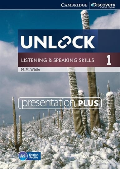 Unlock 1 Listening and Speaking Skills Presentation plus DVD White N.M.