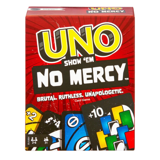 Uno No mercy. Bez litości, gra karciana Uno