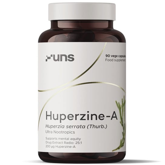 Uns Huperzine-A Suplement diety, 90 vege kaps. UNS