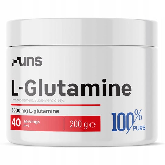 Uns L-Glutamine 200G Natural UNS