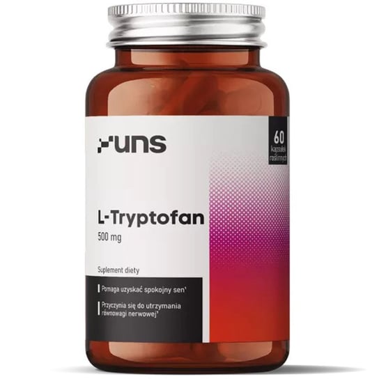 UNS, L-Tryptofan 500mg, Suplement diety, 60 vegcaps. UNS