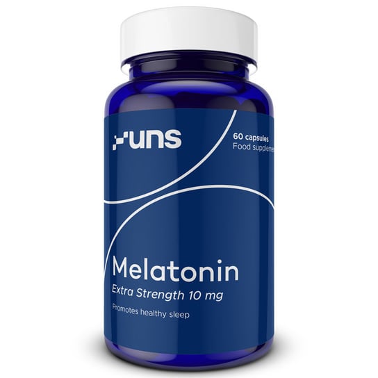 Uns Melatonin Extra Strength 10Mg Suplementy diety, 60 kaps. UNS