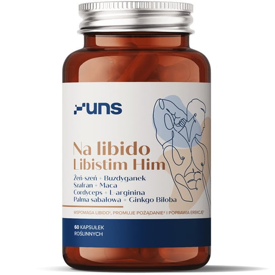 UNS, Na Libido Libistim Him, Suplement diety, 60 vegcaps UNS