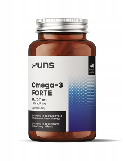 UNS - Omega-3 Forte - 60 kaps. Inna marka