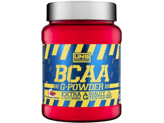 UNS, Suplement diety, BCAA G-Powder, 600 g UNS