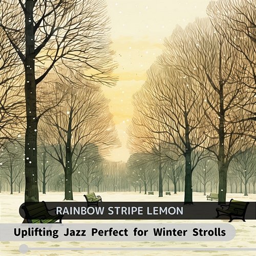 Uplifting Jazz Perfect for Winter Strolls Rainbow Stripe Lemon