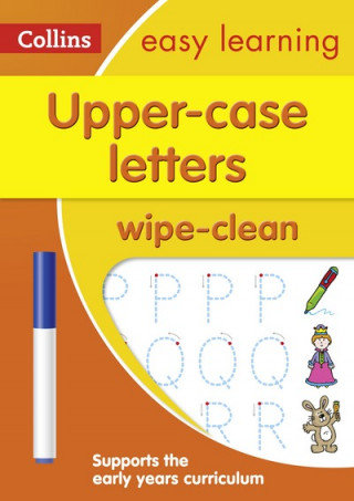 Upper Case Letters Age 3-5 Wipe Clean Activity Book Opracowanie zbiorowe