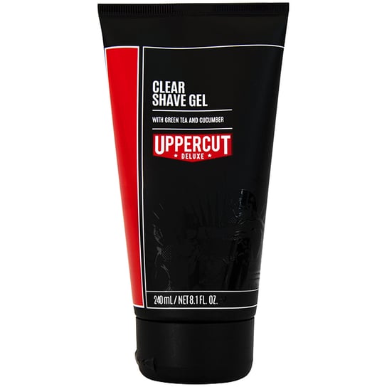 Uppercut Clear Shave Gel - żel do golenia dla mężczyzn, nawilża, 120ml UPPERCUT DELUXE