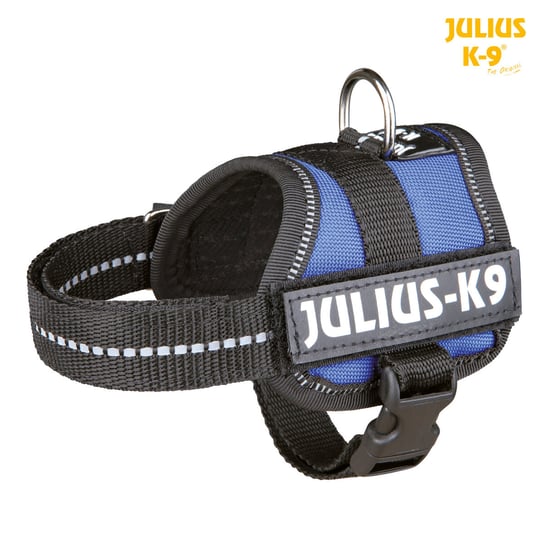 Uprząż Julius-K9 , Baby 1/XS: 30–40 cm,niebieska Trixie