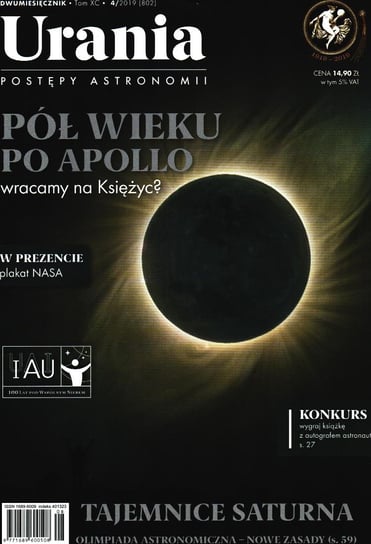 Urania Postępy Astronomii Polskie Towarzystwo Astronomiczne