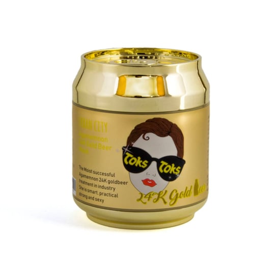URBAN CITY Agamemnon 24k Gold Beer Mask 90g Urban Dollkiss