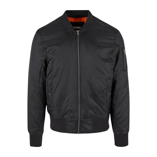 Urban Classics Kurtka Bomberka Męska Basic (L / Czarny) Urban Classics