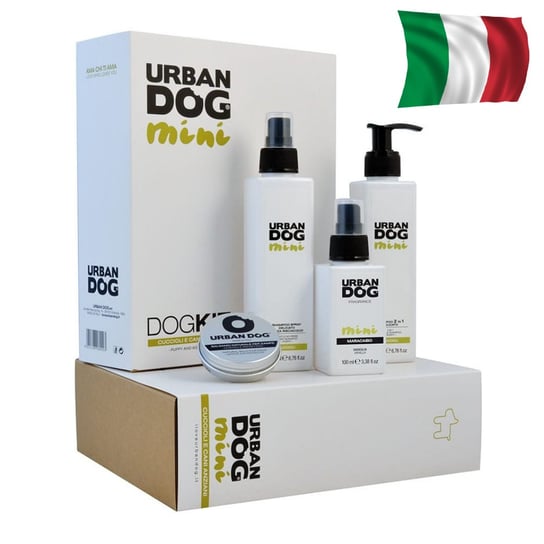 Urban Dog Mini Dog Kit Puppy And Aged Line Szampon, Perfumy, Balsam Dla Szczeniąt I Seniorów Zestaw Inna marka