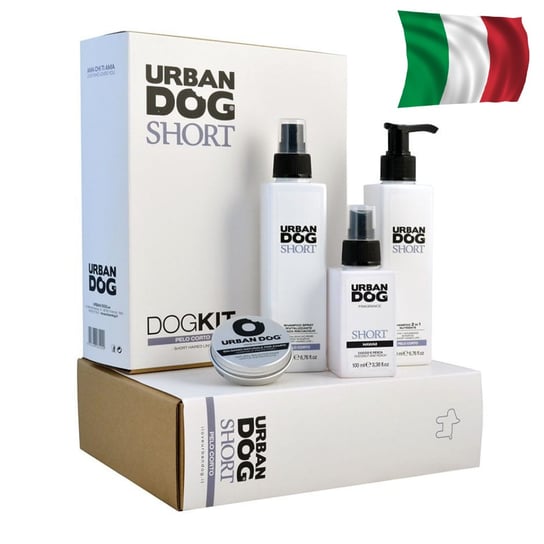 Urban Dog Short Haired Line Szampon, Perfumy, Balsam Dla Psów I Kotów Krótkowłosych Zestaw Inna marka