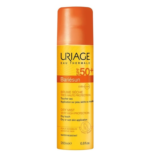 Uriage, Bariesun Dry Mist, Mgiełka przeciwsłoneczna SPF50+, 200 ml Uriage