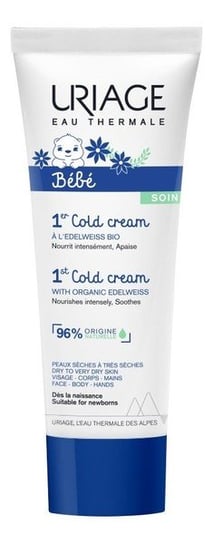 Uriage, Bebe 1St Cold Cream Ultraodżywczy Krem Ochronny Do Twarzy I Ciała Dziecka, 75 ml Uriage